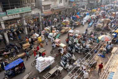 Eski Delhi, Hindistan 'da işlek cadde