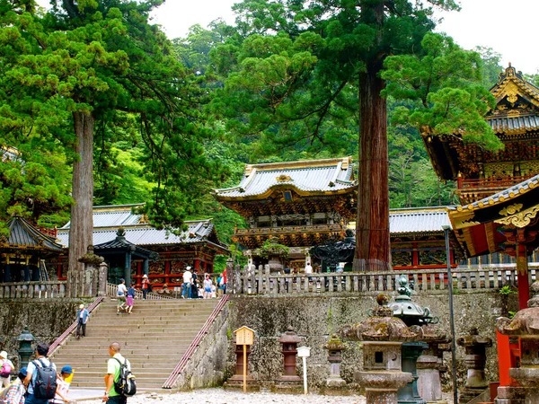 Nikko Japão Julho 2013 Turista Patrimônio Mundial Nikko — Fotografia de Stock