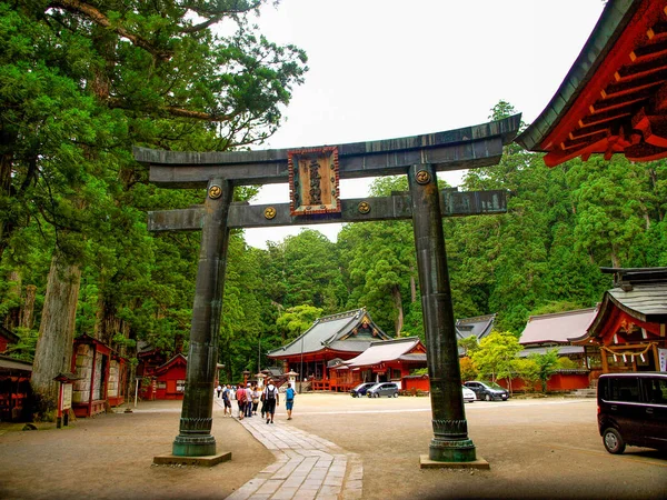 Nikko Japonsko Červenec 2013 Turista Světového Dědictví Unesco Nikko — Stock fotografie