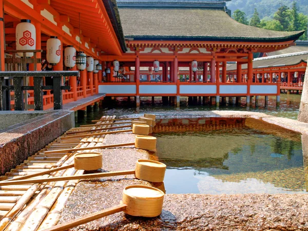 Santuário Itsukushima Japão — Fotografia de Stock