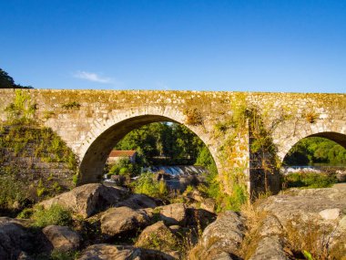 Ponte Maceira köyü İspanya
