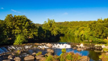 Ponte Maceira köyü İspanya