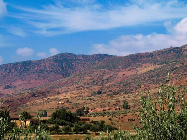 Landschap Van Bergen Marokko — Stockfoto