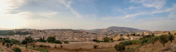 Vista Panorámica Fez Marruecos — Foto de Stock