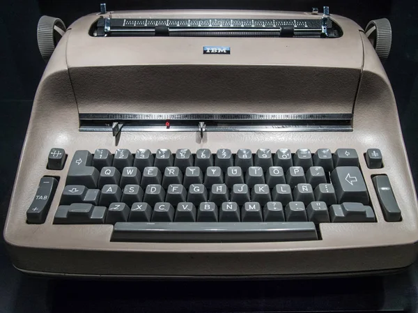 Coruna Spain December 2018 Ibm Vintage Typewriter Machine — Stock Photo, Image