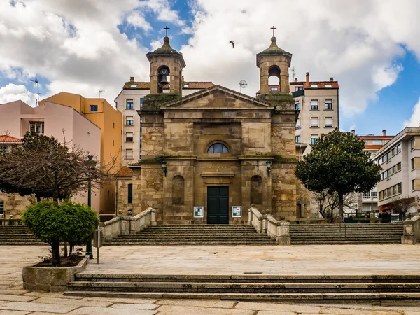 Kerk van Santa Eugenia de Ribeira — Stockfoto