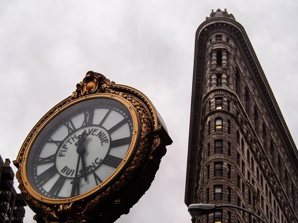 Nueva York - Estados Unidos 14 de abril de 2015 - Edificio Flatiron en —  Fotos de Stock