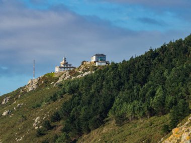 İspanya'da Finisterre deniz feneri