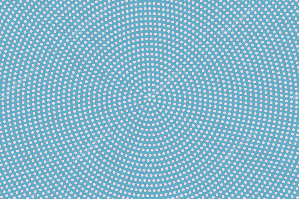 Light Blue Halftone Background Digital Gradient Abstract