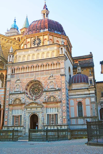 Bergamo Italy September 202020 Cappella Colleoni Церква Мавзолей Бергамо Ломбардія — стокове фото