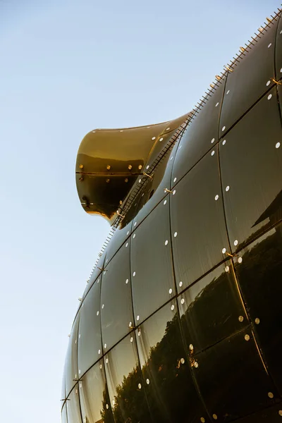 Museum van moderne kunst close-up detail toeristische plek Oostenrijk — Stockfoto