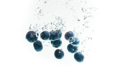 suya düşen yaban mersini.