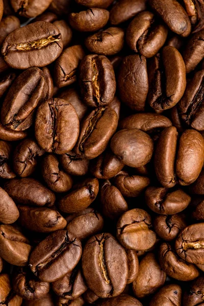 Coffee beans brown background — Stock Photo, Image