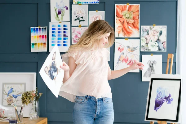 Art inspiration expression drawing painting — Stock Photo, Image