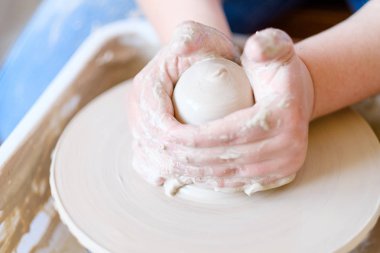 çanak çömlek beceri geleneksel sanat potter kil modelleme