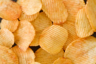 cips gıda arka plan dalgalı ridged patates net mix