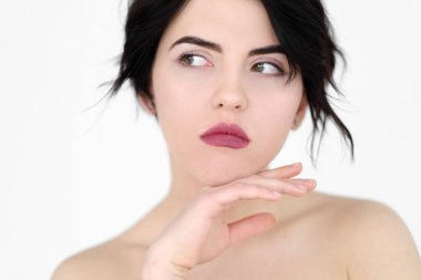 duygu yüz güzellik sofistike narin kadın