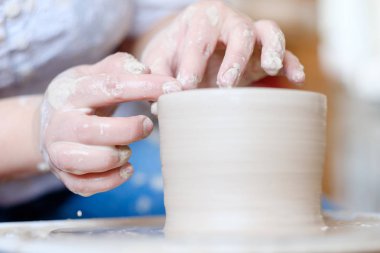 çanak çömlek beceri geleneksel sanat potter kil modelleme