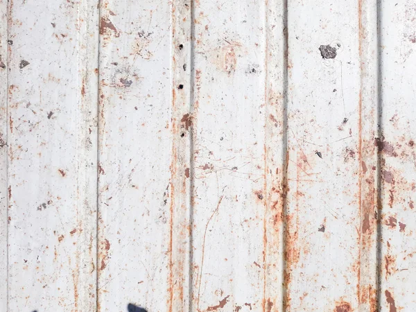 Fondo de metal oxidado rayado hoja perfilada — Foto de Stock