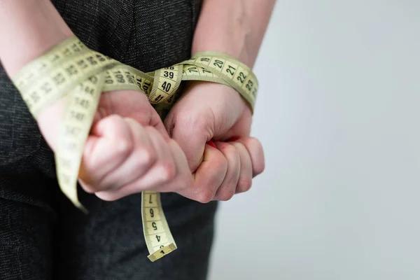 Жорстка дієта швидке схуднення бій підходить для рук тіла — стокове фото
