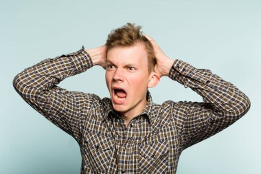 duygusal arıza umutsuz adam sıkıntı öfke