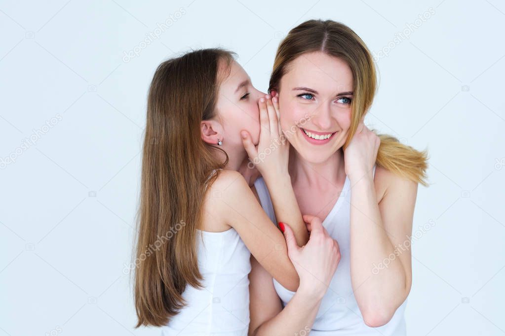 mom kid communication child sharing secret