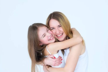 Aile bağı Anne kızı ilişki aşk hugs