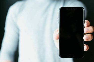 SMM Web sitesi promosyon seo boş telefon ekran