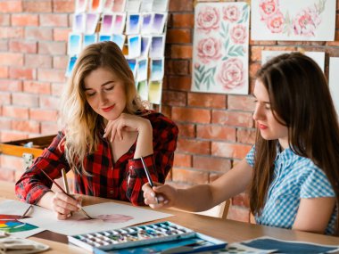 boya sanat sınıf öğretmeni suluboya tekniği öğrenmek