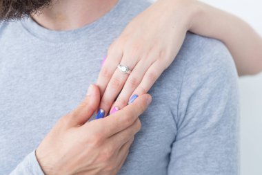 ilişki destek bond sarılmak eller çift tr