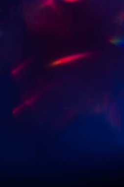 Soyut objektif parlama defocused arka plan kırmızı ışık