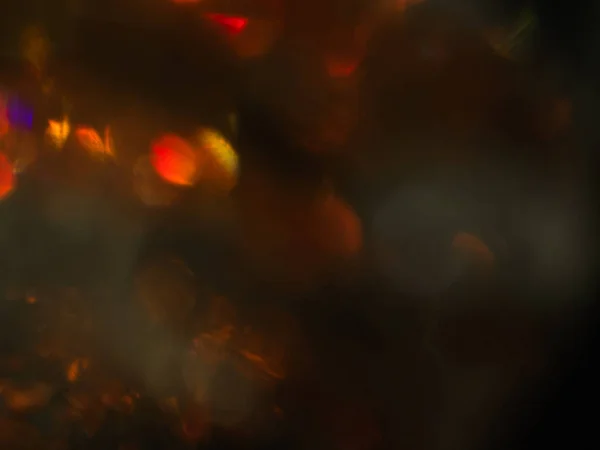Abstract lens flare bokeh festive glow blur design — Stock Photo, Image