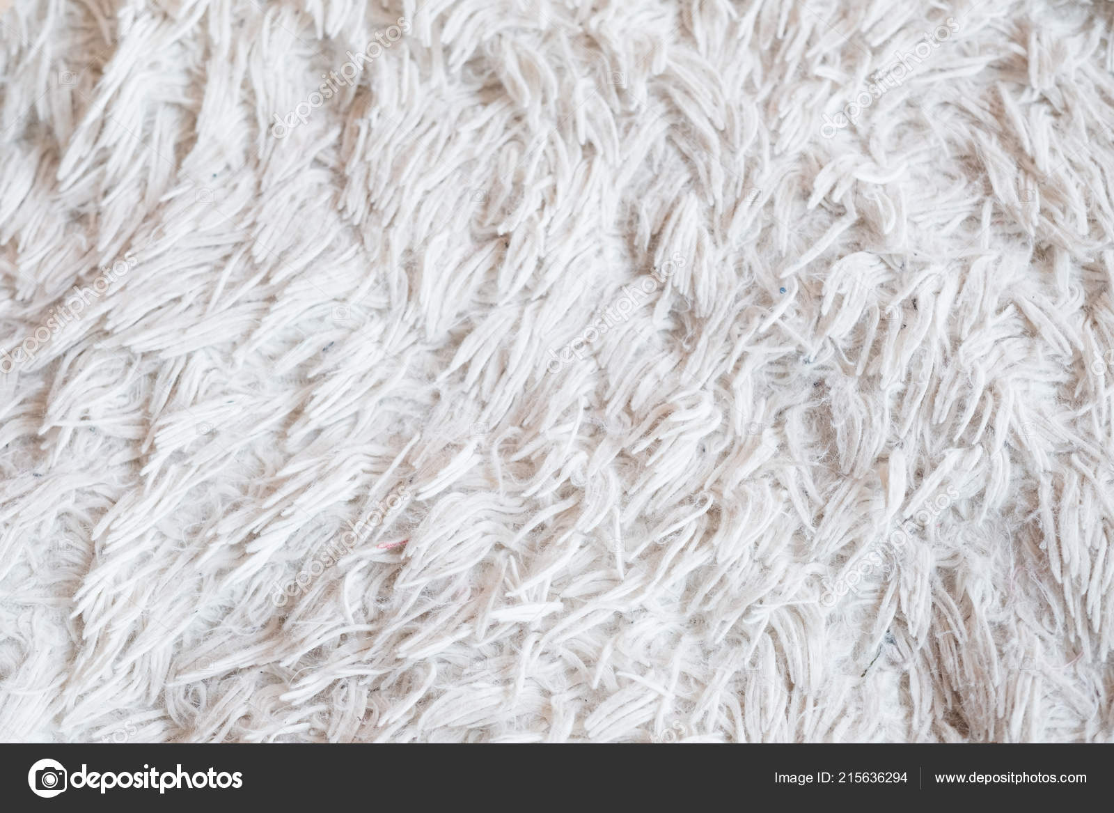 Furry white blanket sale