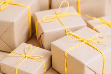 Noel hediyesi Hediyelik kutu craft kağıt paket