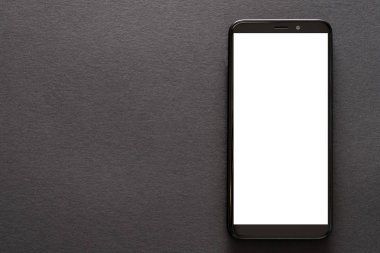 cep telefonu beyaz ekran siyah arka plan smm