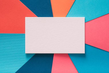 boş beyaz kağıt renkli arka plan metin mesajı