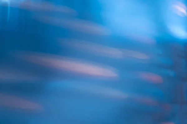 Blur abstract blue background defocused lens flare — Stock Photo, Image