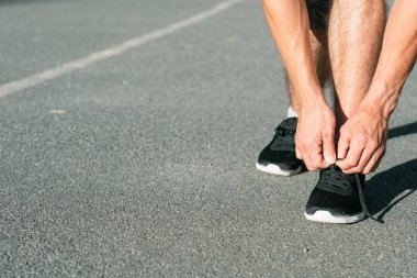 ayakkabı bağcığı parça alan atletizm spor ipe runner