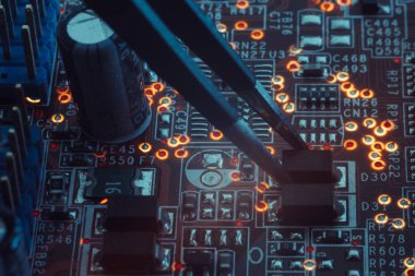 smd elektronik bileşenleri Mühendisliği montaj