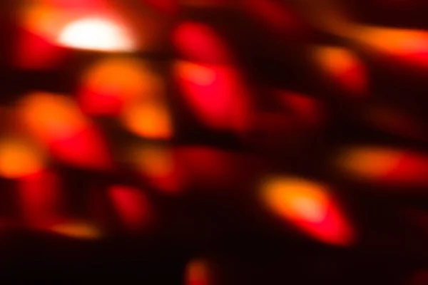 Abstract lens flare illuminated glow bokeh lights — Stock Photo, Image