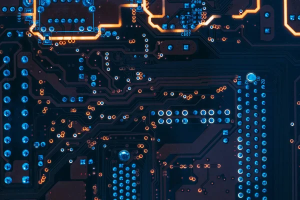 Printed circuit board onderdelen engineering — Stockfoto