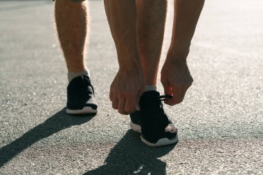 ayakkabı bağcığı etkin kardiyo egzersizi ipe runner