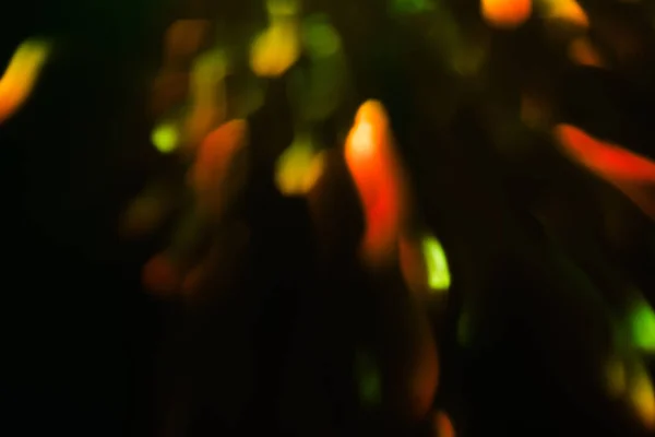 Lens flare background  blur festive bokeh — Stock Photo, Image