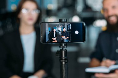 iş adam kadın video telefon koçluk Atölyesi