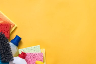 temizlik malzemeleri kopya alan arka plan