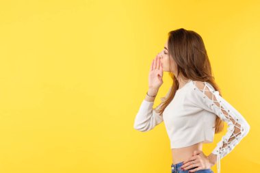 bilgi genç kadın paylaşmak mesaj kopya alanı