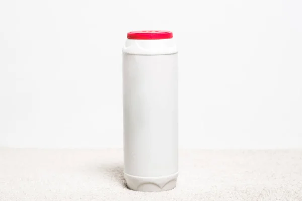 Прибирання кухні реклама пластикова пляшка макет — стокове фото
