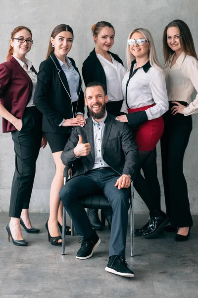 Equipo corporativo formación avanzada entrenador de negocios — Foto de Stock