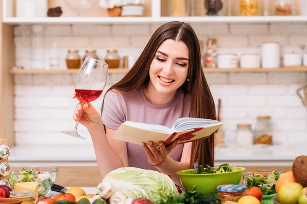 Cookery balanserad näring blogger hälsosamma recept — Stockfoto