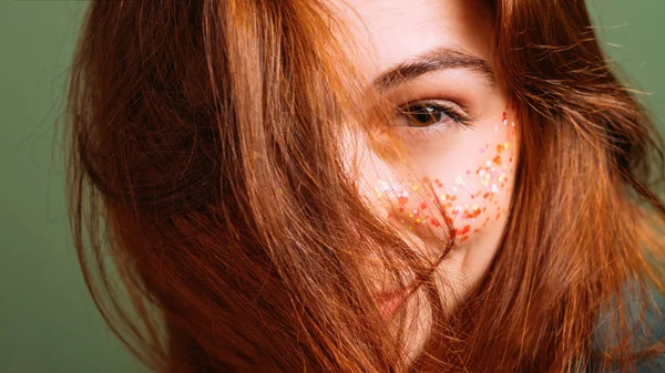 natural redhead beauty diversity woman portrait